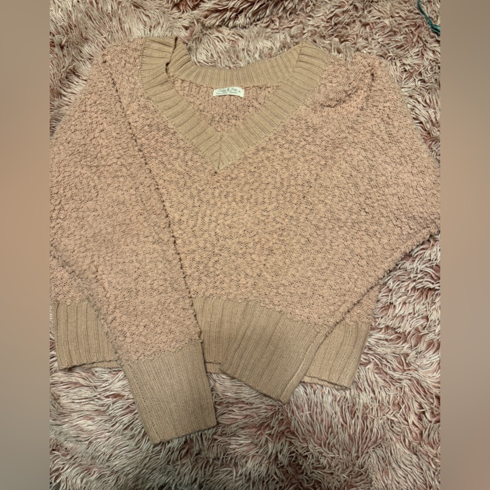Pink sweater
